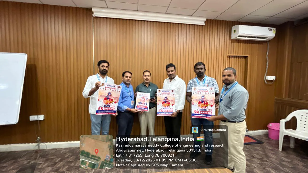 Drug free Telangana awareness program in college campus 30.12.2025 - 3
